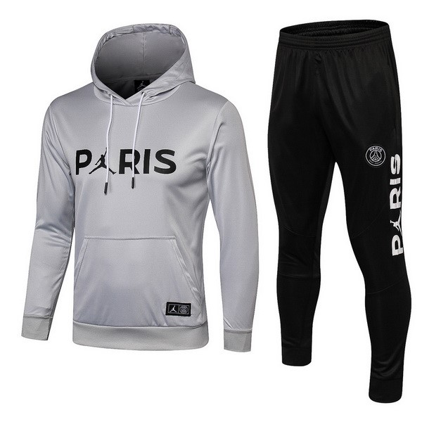 Survetement Football De Laine Enfant PSG 2018-19 Gris